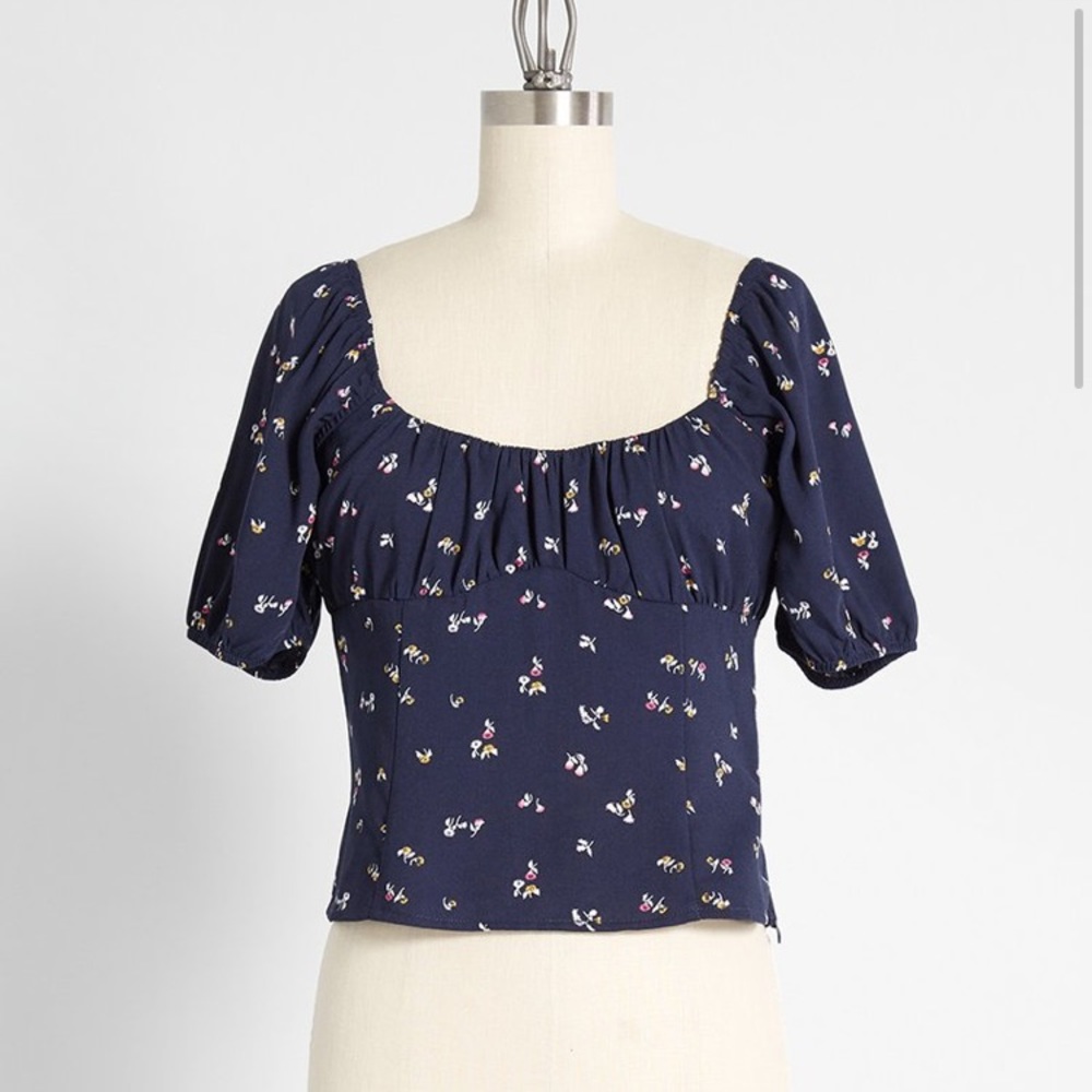 Modcloth Saturday Sweetheart Top